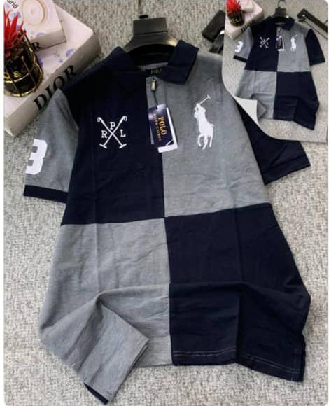 Blocked PRL Blue/Grey;